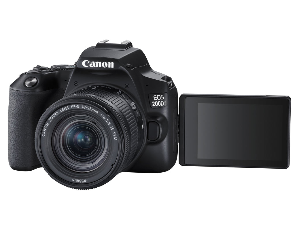 Canon EOS 200D II with EF-S 18-55mm f 4-5.6 IS STM Lens Kit