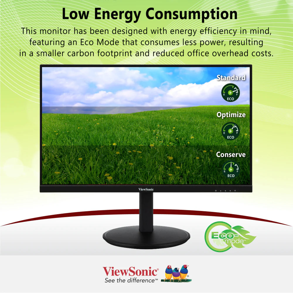 VIEWSONIC VG2409-MHU 24” Full HD USB-C Monitor with Dual Speakers