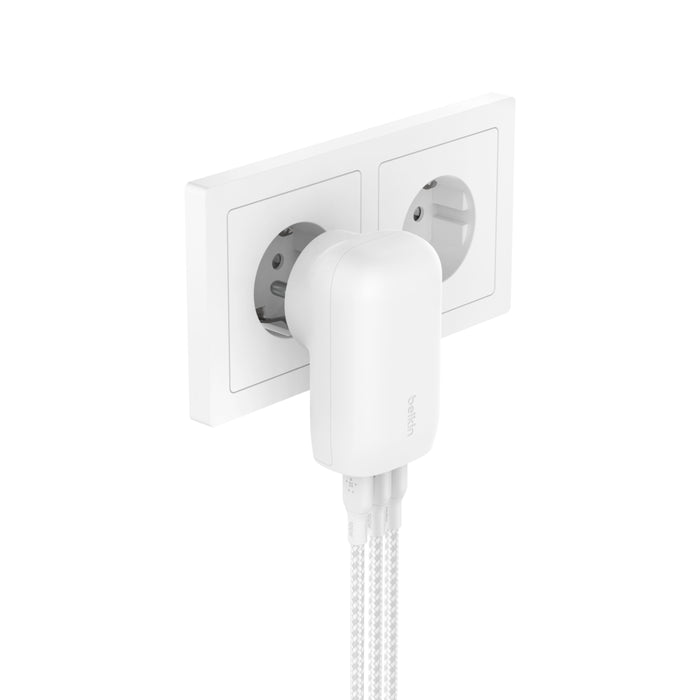 Belkin BoostCharge 3 Port USB-C® Wall Charger with PPS 67W