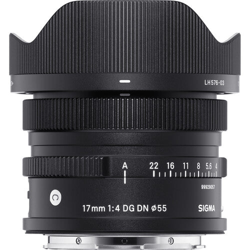 Sigma 17mm f/4 DG DN Contemporary Lens for Sony E & Leica L