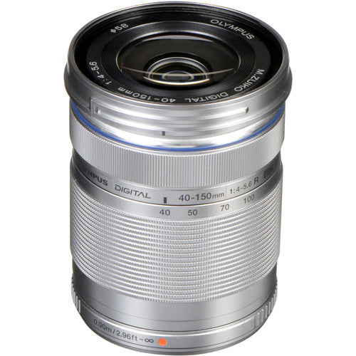 Olympus M.Zuiko Digital ED 40-150mm f/4-5.6 R Lens Silver