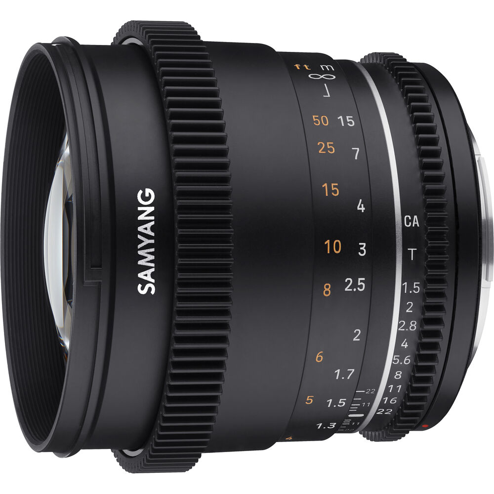 Samyang 85mm T1.5 VDSLR MK2 Lens For Canon