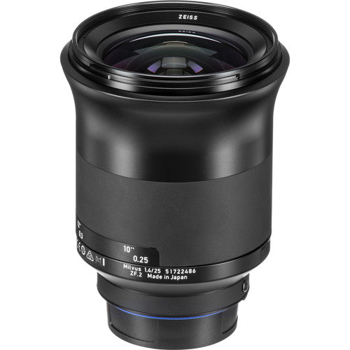 ZEISS Milvus 25mm f/1.4 ZF.2 Lens for Nikon F with Free ZEISS 67mm UV Filter