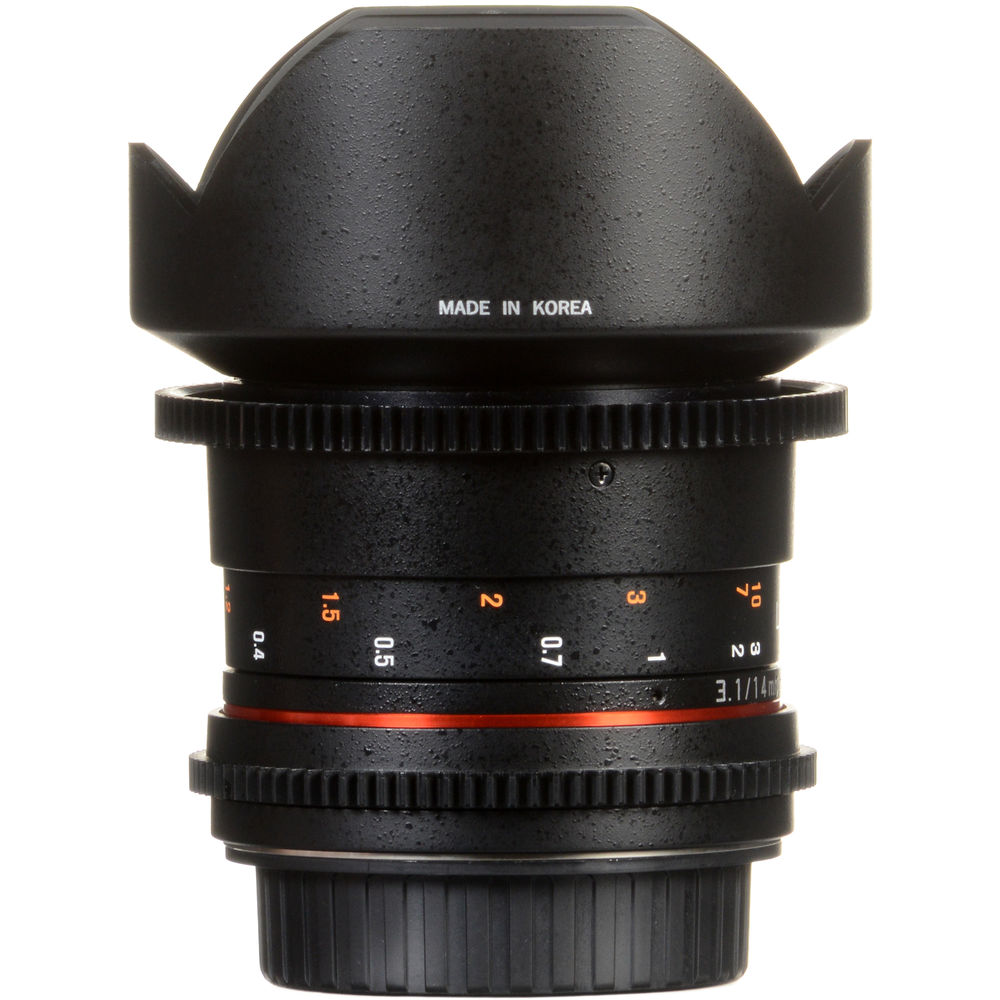 Samyang 14mm T3.1 VDSLR MK2 Lens For Sony E