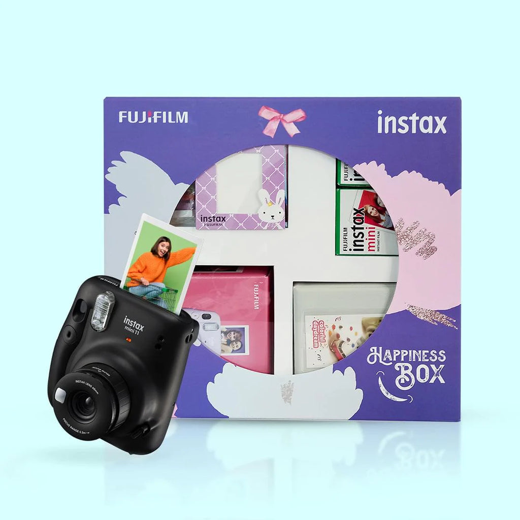 Fujifilm Instax Mini 11 Happiness Box CHARCOAL GRAY