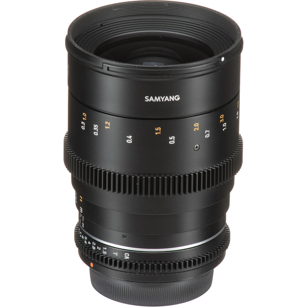 Samyang 35mm T1.5 VDSLR MK2 Lens For Canon