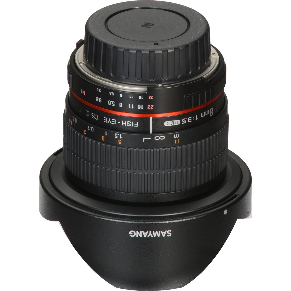 Samyang MF 8mm F3.5 Lens For Nikon AE