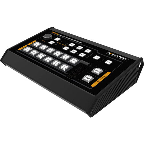 AVMATRIX VS0601U Mini 6-Channel SDI/HDMI Multi-Format AV Switcher with USB Streaming