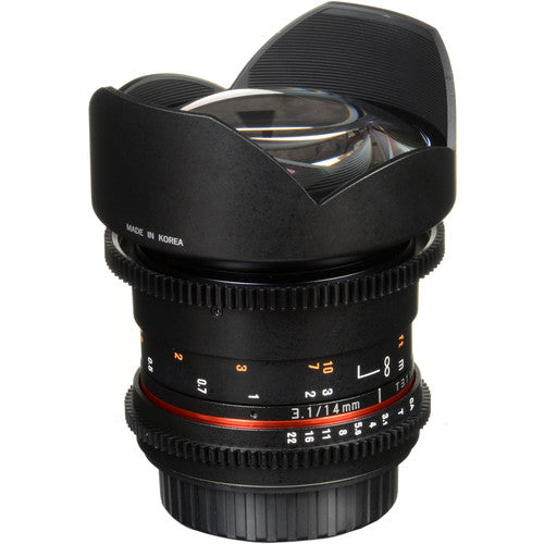 Samyang 14mm T3.1 VDSLR MK2 Lens For Sony E