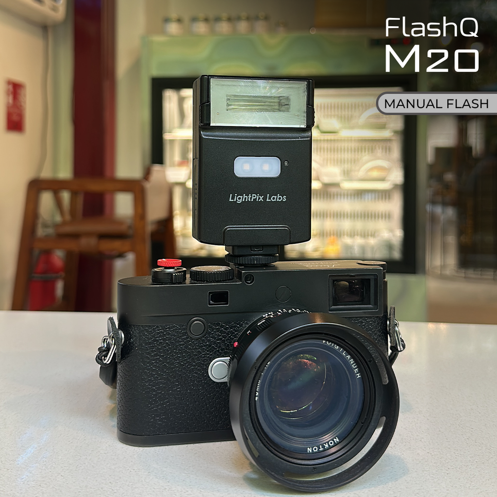 LightPix Labs FlashQ M20 with Transmitter Manual Non-TTL