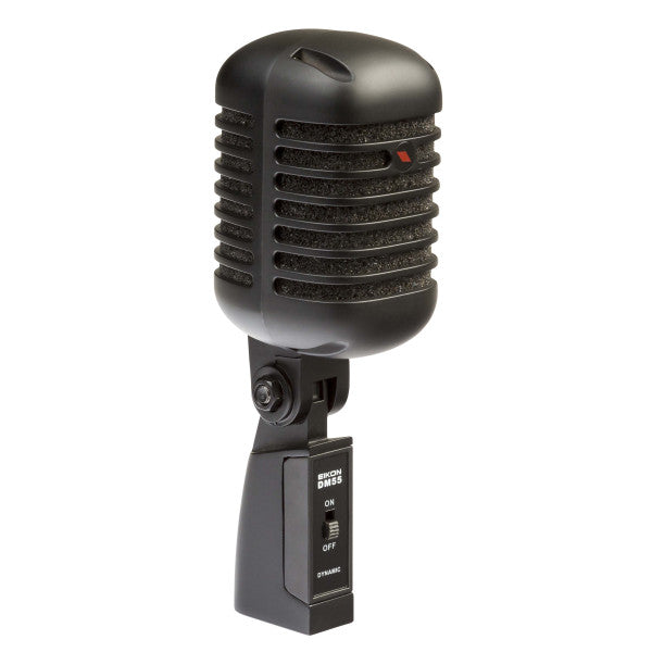 Proel DM55V2RDBK Vintage Professional Vocal Dynamic Microphone Black