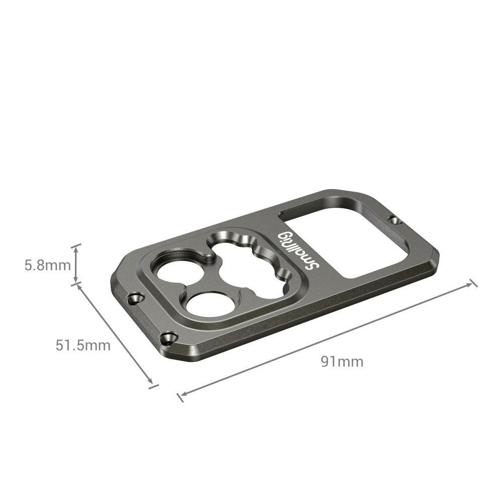 SmallRig 17mm threaded lens backplate for iPhone 13 Pro Max cage 3634