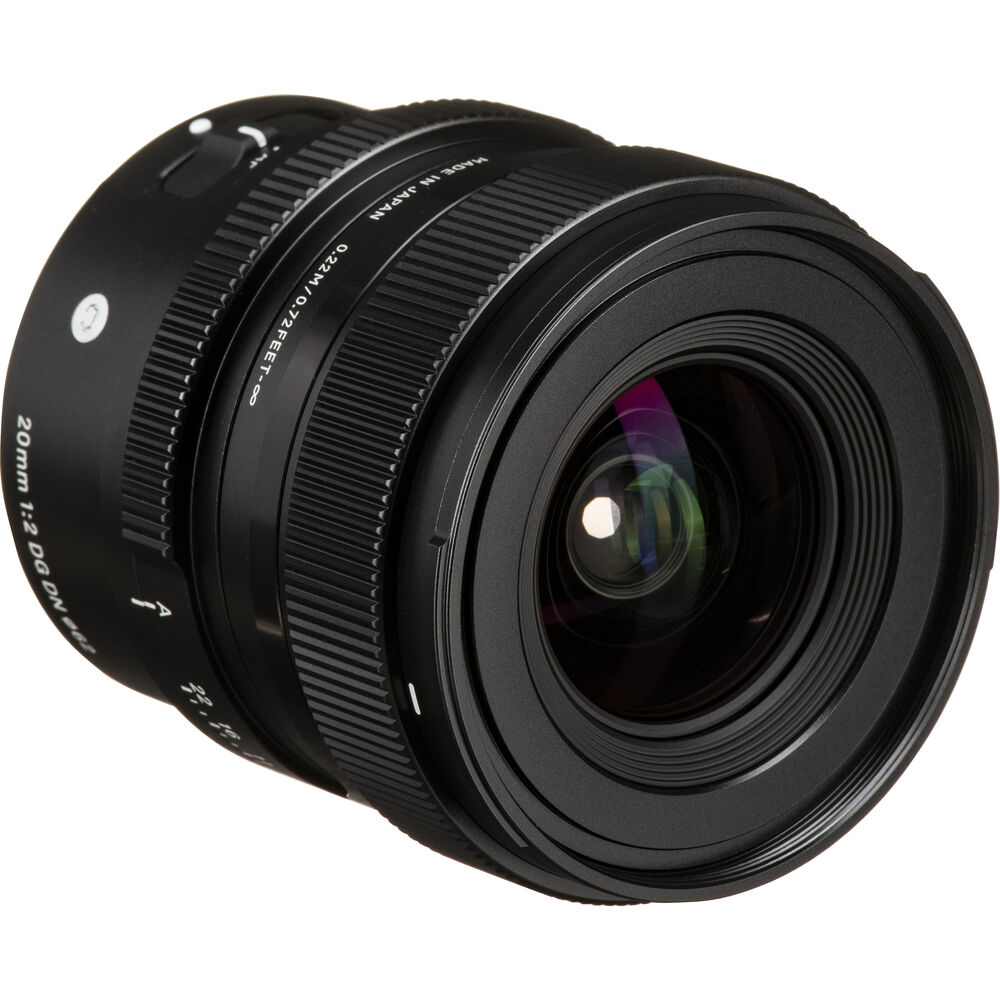 Sigma 20mm f/2 DG DN HSM Contemporary Lens for Sony E